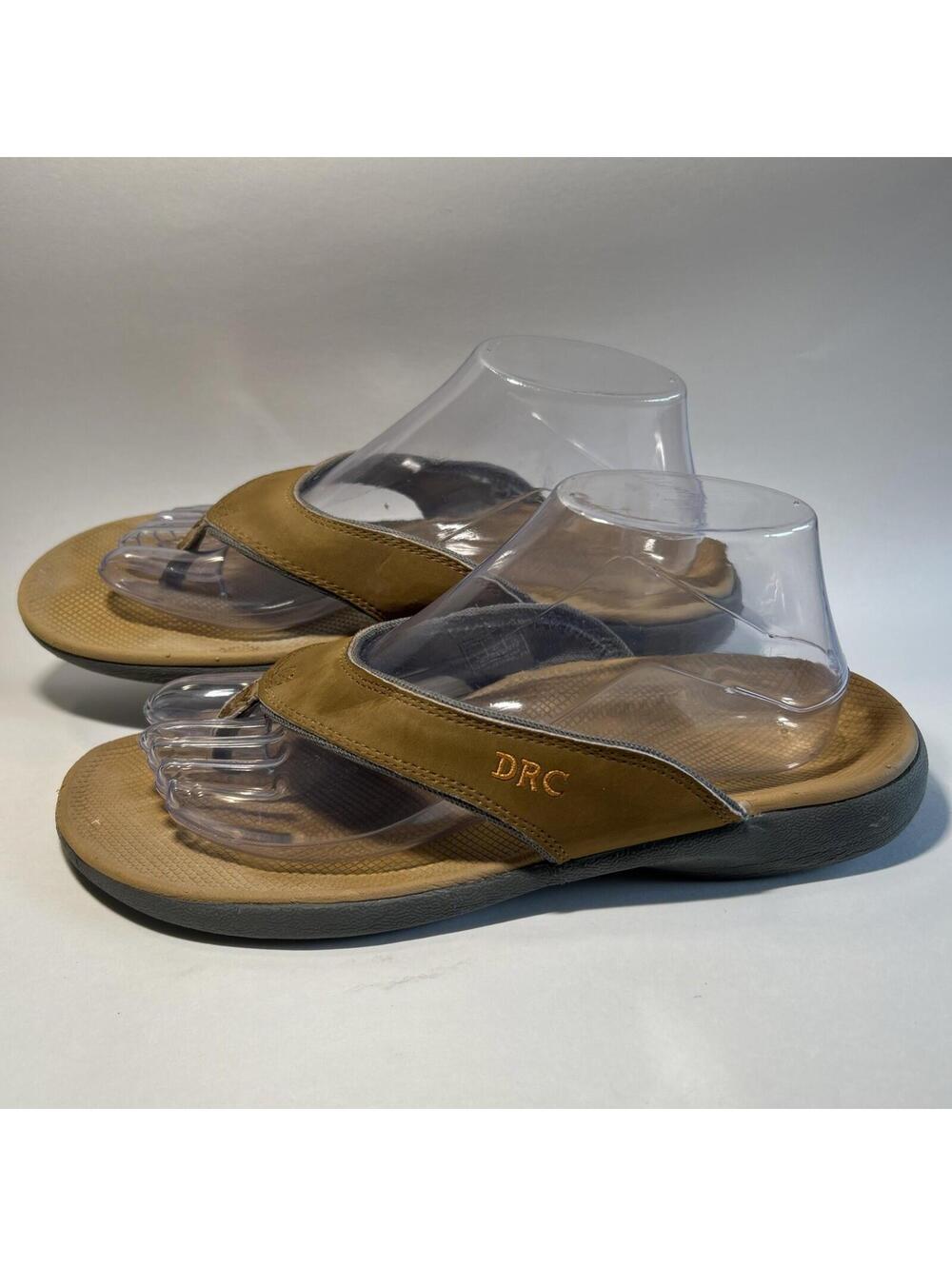 Dr Comfort DRC Shannon Slip On Flip Flop Women's Sz 9 Thong Sandals Diabetic